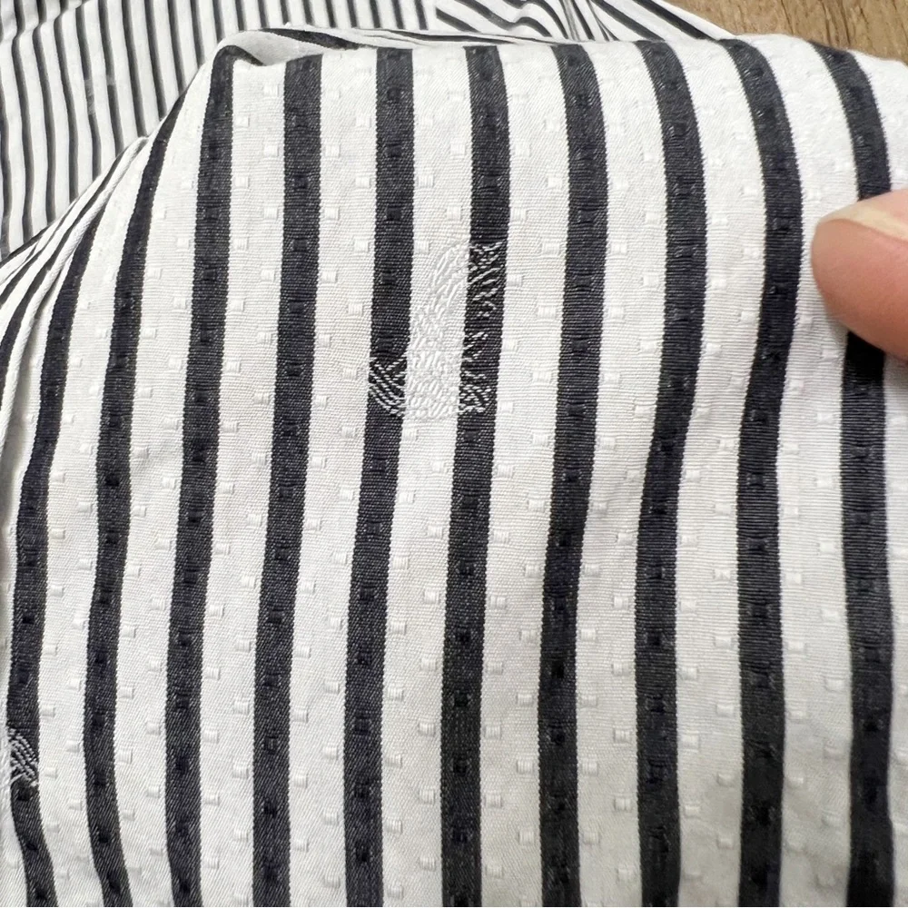 Versace Collection Trend Men’s Stripe Dress Shirt - Picture 7 of 12
